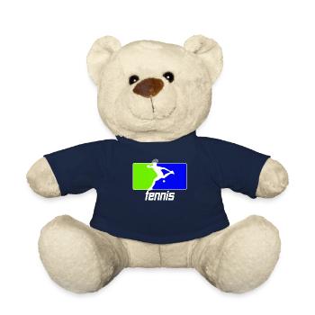 Vêtements pour joueurs de tennis Tennis Femmes Filles - Nounours - bleu marine - Devant
