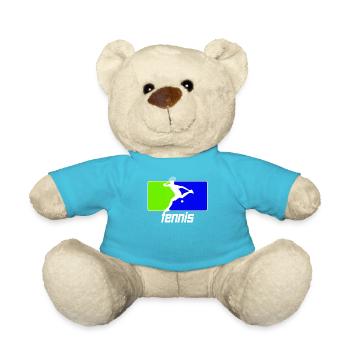 Vêtements pour joueurs de tennis Tennis Femmes Filles - Nounours - bleu outremer - Devant