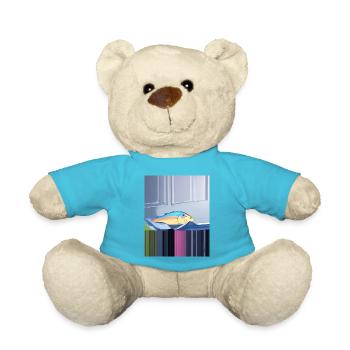 Huile - Nounours - bleu outremer - Devant