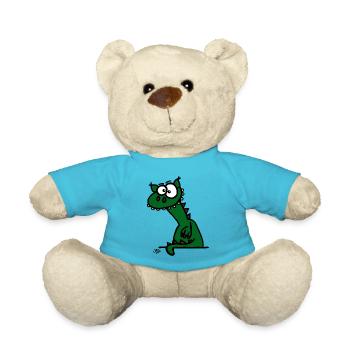 Der Drache - Teddy - Atollblau - Vorne