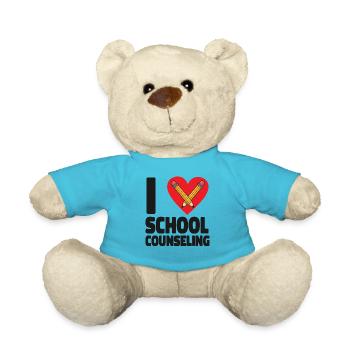 School Counselor Heart I (Heart) - Teddy - Atollblau - Vorne