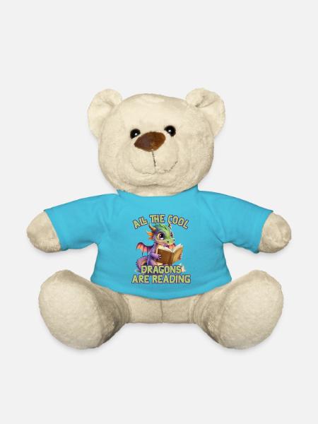 Tous les cerfs-volants de lecture pour enfants - Nounours - bleu outremer