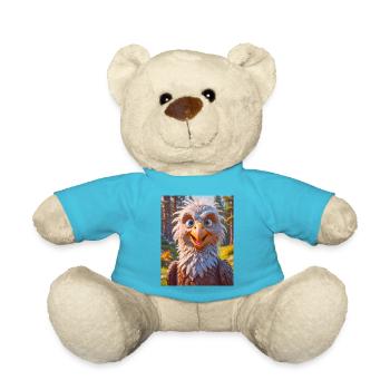 Niedliche Vögel auf der ganzen Welt Seeadler - Teddy - Atollblau - Vorne