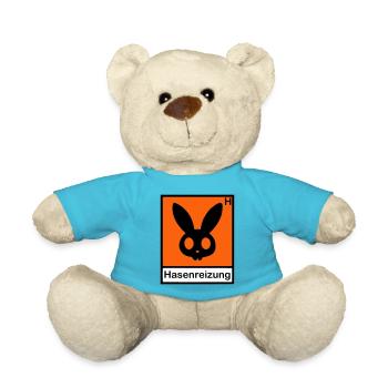Hasenreizung - Teddy - Atollblau - Vorne