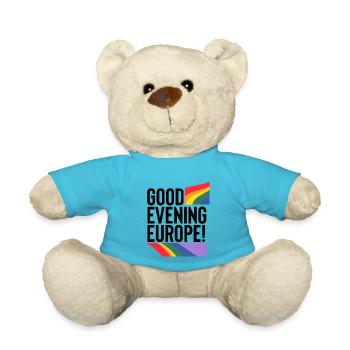 Guten Abend Europa - Teddy - Atollblau - Vorne
