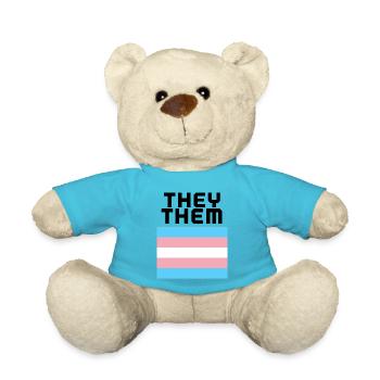 Sie Sie trans - Teddy - Atollblau - Vorne