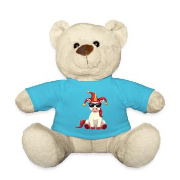 Carnaval Carnaval Licorne Costume de carnaval - Nounours - bleu outremer - Devant
