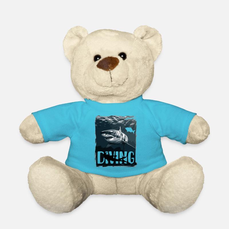 Underwater Adventure 🐟🤿 - Teddy Bear - atoll blue