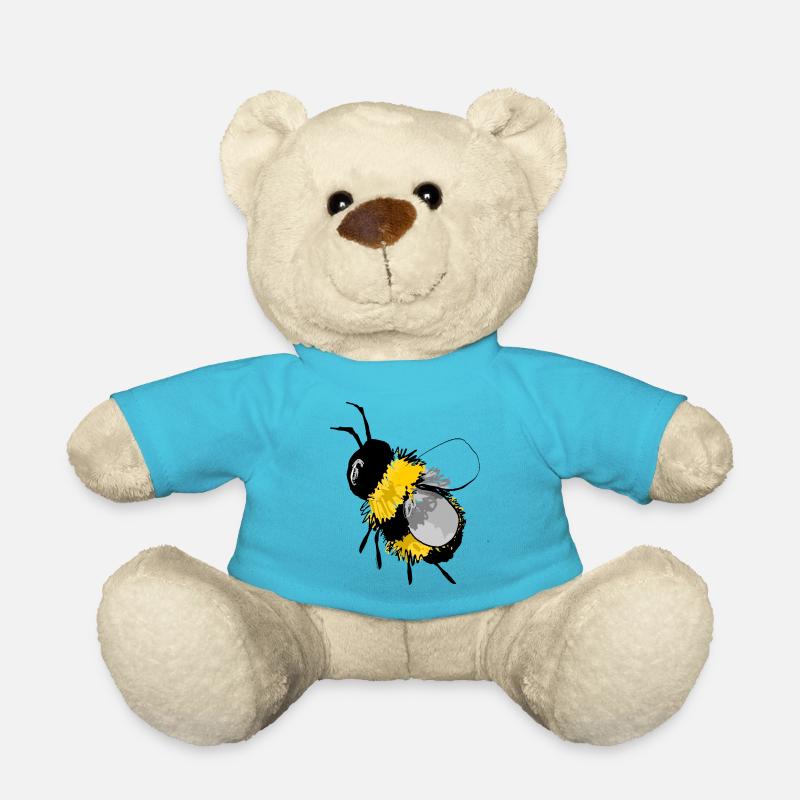 Bourdon - Nounours - bleu outremer