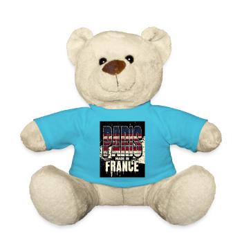 Paris Hergestellt in Frankreich - Teddy - Atollblau - Vorne