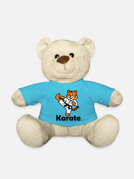 Karate Tiger - Teddy - Atollblau