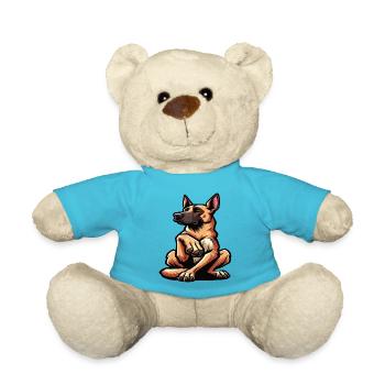 Malinois Belgian Shepherd Malinois Owner - Teddy Bear - atoll blue - Front