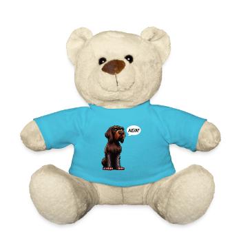 Nein Deutsch Drahthaar Deutsch-Drahthaar Besitzer - Teddy - Atollblau - Vorne