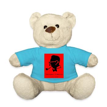 Porträt Georges Simenon - Teddy - Atollblau - Vorne