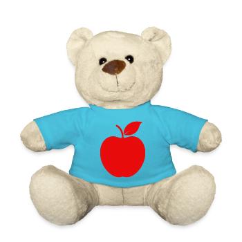 Apfel - Teddy - Atollblau - Vorne
