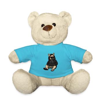 Bouledogue français Frenchie Propriétaire de Frenchie - Nounours - bleu outremer - Devant