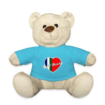 Republic of Maluku Selatan - Teddy Bear - atoll blue - Front