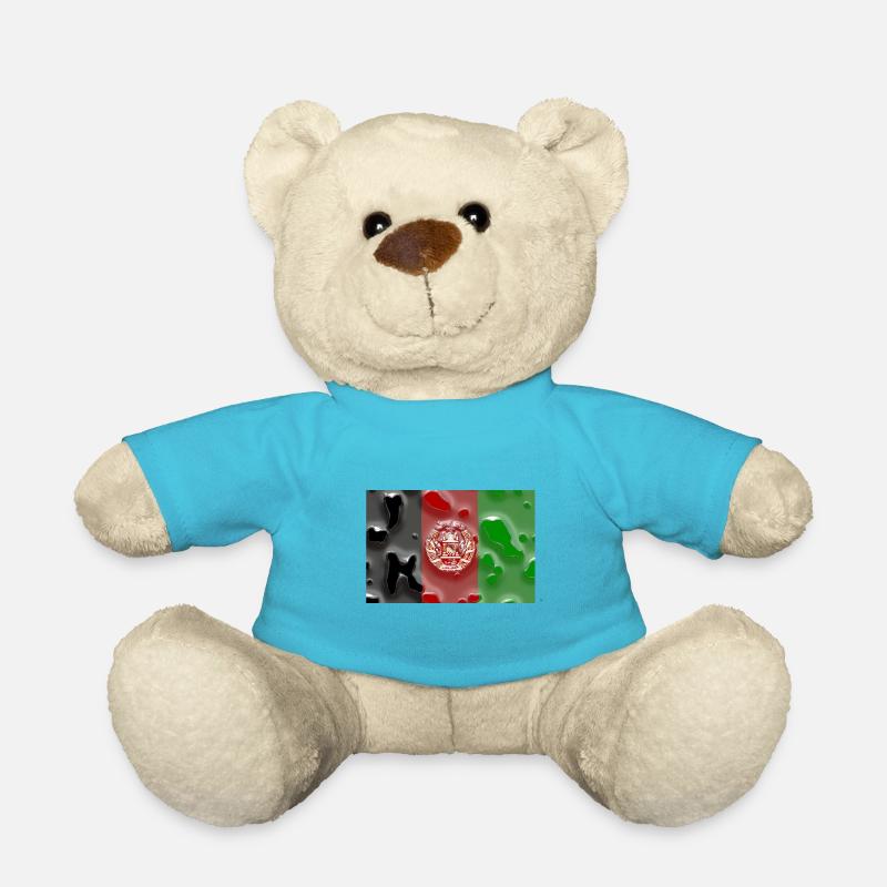 Afghanistan - Teddy Bear - atoll blue
