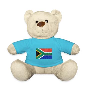 Drapeau de l’Afrique du Sud Drapeau sud-africain - Nounours - bleu outremer - Devant