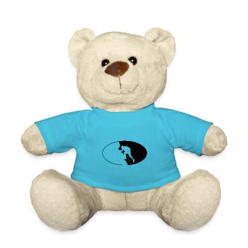 Halbkreis und Klettern - - Teddy - Atollblau - Vorne