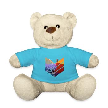 Bergsteiger Modern - Teddy - Atollblau - Vorne