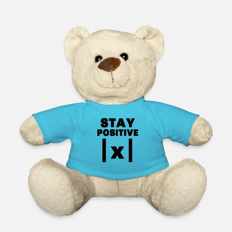 Mathe Spruch - Teddy - Atollblau