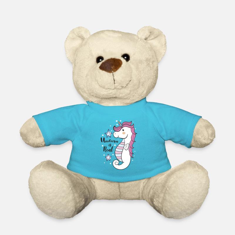 UNICORN IS REAL - Teddy - Atollblau