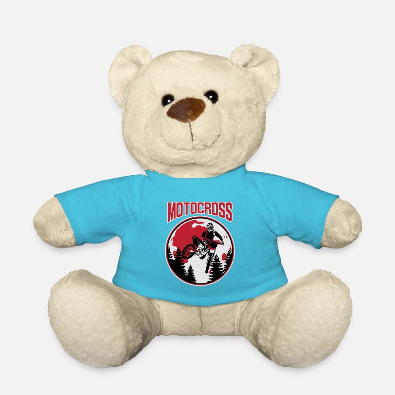Motocross - Teddy - Atollblau