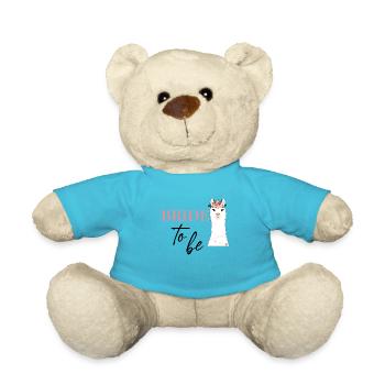 Mariée à être nuptiale JGA Bachelor en alpaga - Nounours - bleu outremer - Devant