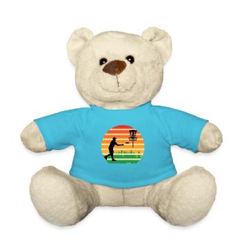 Ultimate Frisbee Player Hobby Graphisme - Nounours - bleu outremer - Devant