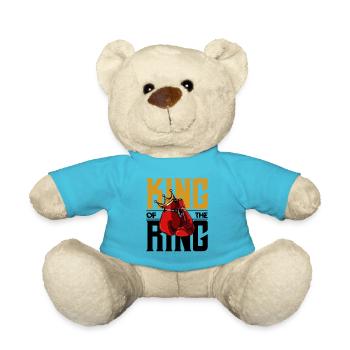 King Of The Ring Gants de boxe Cadeau - Nounours - bleu outremer - Devant