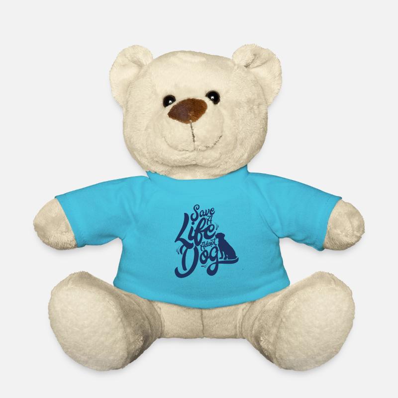 Straßenhunde Hunde Rettung - Teddy - Atollblau