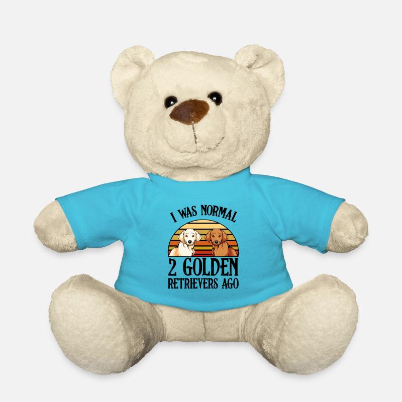 Golden retriever - Nounours - bleu outremer