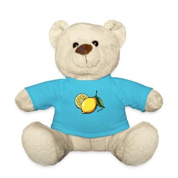 Fruit de citron - Nounours - bleu outremer - Devant