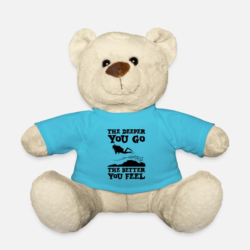 Tauchen Scuba Dive Taucher - Teddy - Atollblau
