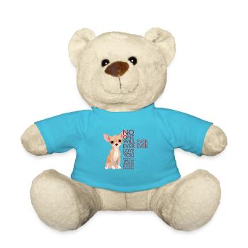 No One Will Love You More Than Jesus And Chihuahua - Teddy - Atollblau - Vorne