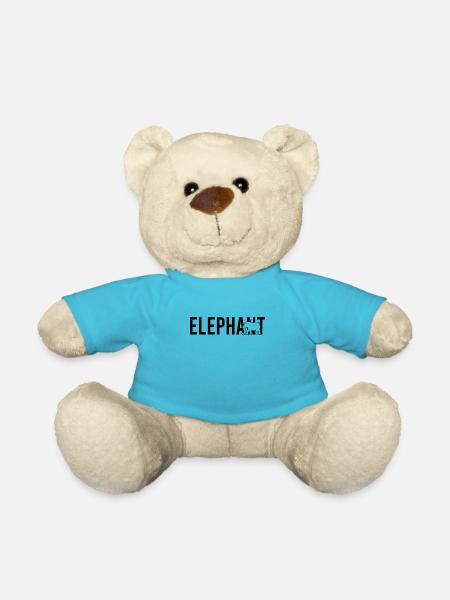 Elephant elephant - Teddy Bear - atoll blue