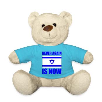 Never again is now - Teddy - Atollblau - Vorne