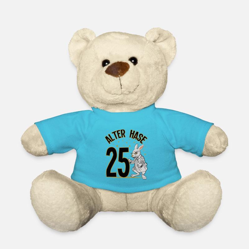 25 Geburtstag Geschenke lustig 25. Geburtstag Mann - Teddy - Atollblau