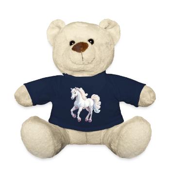 Horse - Teddy Bear - french navy - Front