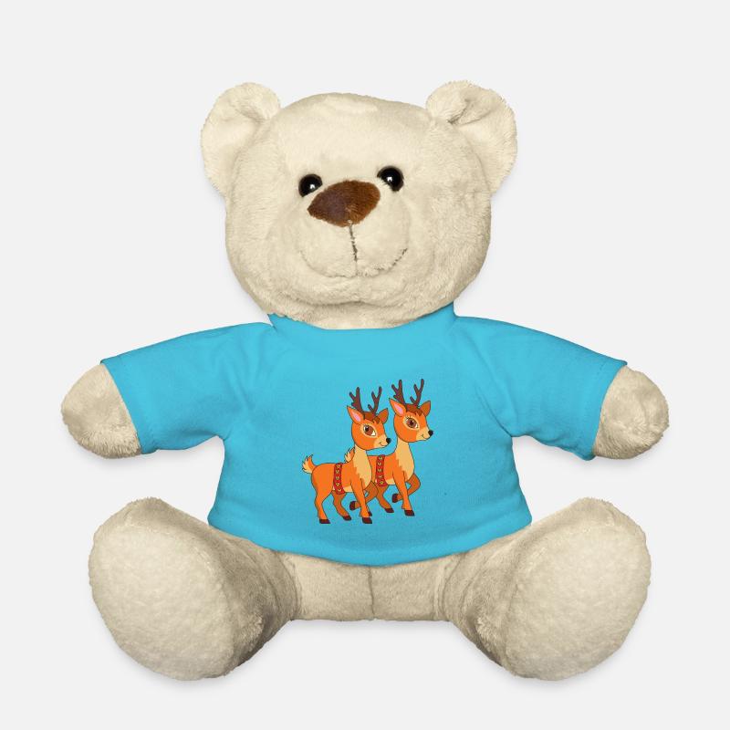 Noël Noël mignon Noël - Nounours - bleu outremer
