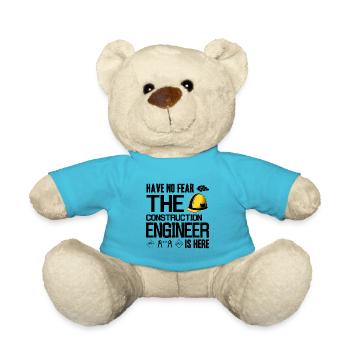 construction engineer - Teddy Bear - atoll blue - Front
