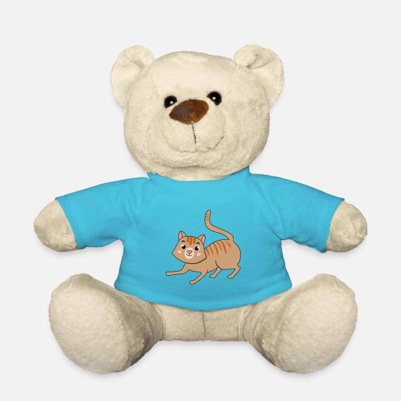 Katze - Teddy - Atollblau