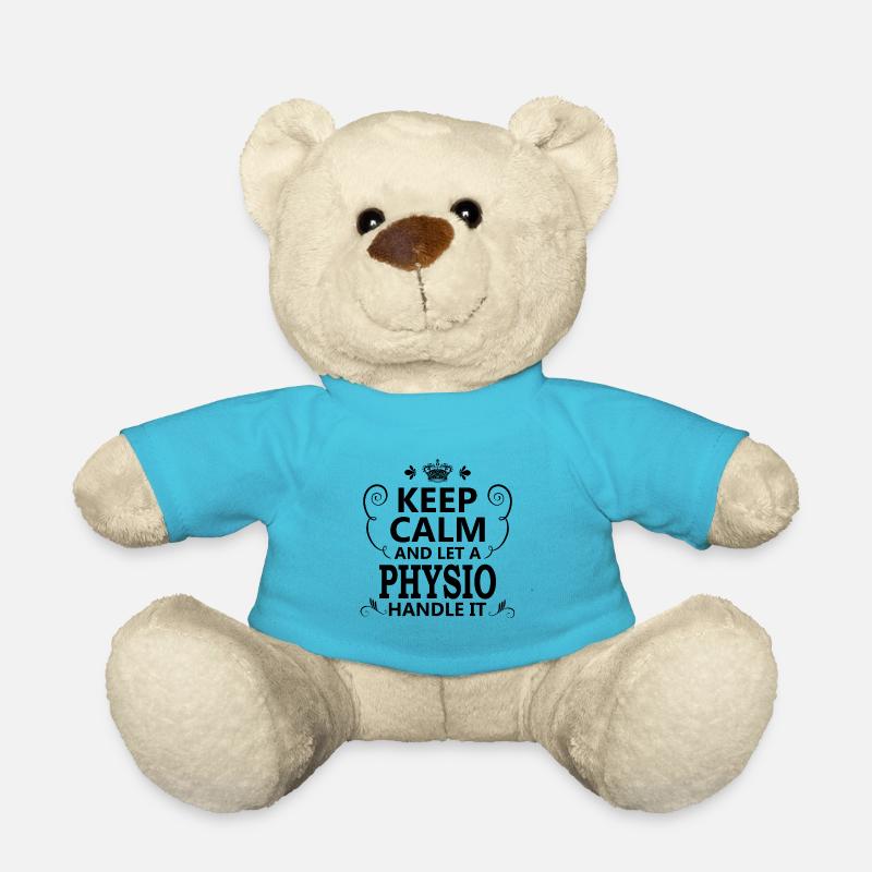 Idée cadeau kinésithérapeute drôle disant masseur - Nounours - bleu outremer