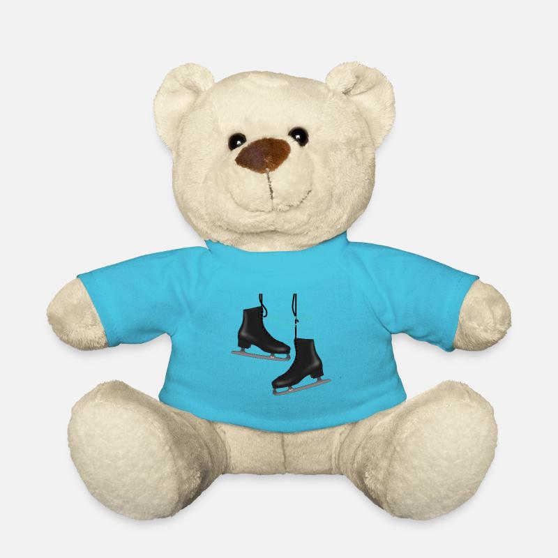 Eiskunstlauf Schlittschuhe - Teddy - Atollblau