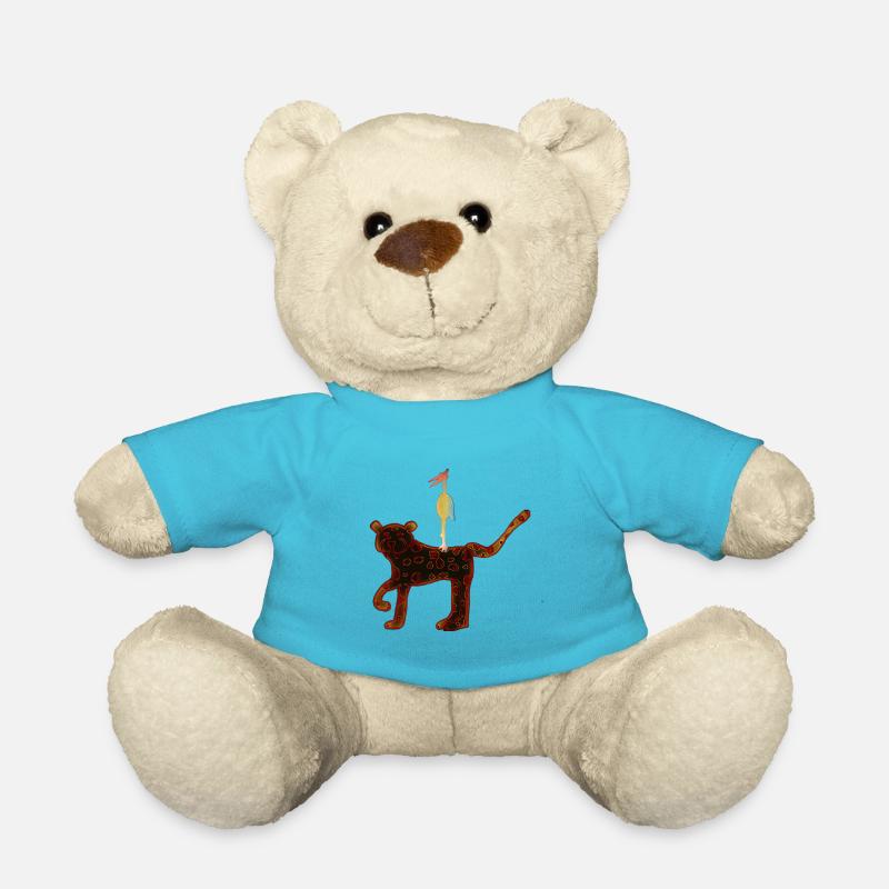 Amitié - Nounours - bleu outremer