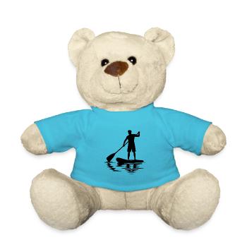 Paddelverein Stand Up Paddling und Brett - Teddy - Atollblau - Vorne