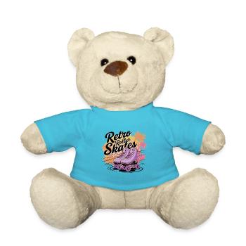 Retro Roller Skates – 80s Vibes - Teddy - Atollblau - Vorne