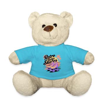 Retro Roller Skates – 80s Vibes - Teddy - Atollblau - Vorne
