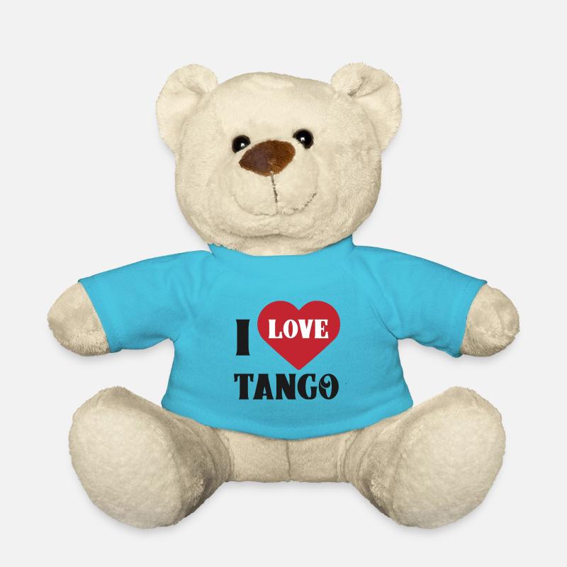 Ich Liebe Tango - Teddy - Atollblau